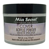 Polimero Acrilicas Mia Secret 59g White Peony En Estylosas