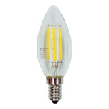  Ampolleta Led Filamento E14 400lúmenes 4w Luz Blanca Cálida