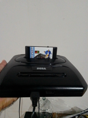 Mega Drive 3 + Everdrive + 2 Controles Alternativos De Boa Qualidade