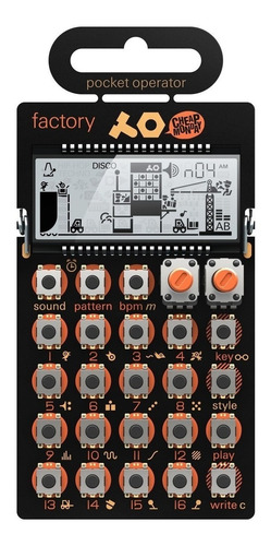 Po-16 Factory Pocket Operator Sinte Drum Teenage Engineering