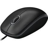 Mouse Optico Con Cable Usb Negro | Logitech B100