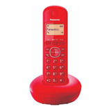 Teléfono Inalámbrico Panasonic Kx-tgb210 Rojo