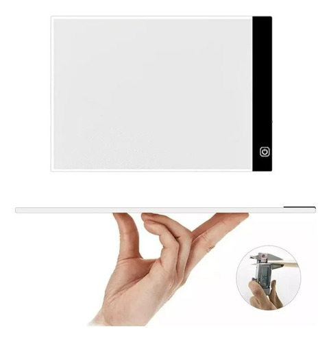 Tablero De Dibujo A4 Con Panel De Led Luz Para Pintura