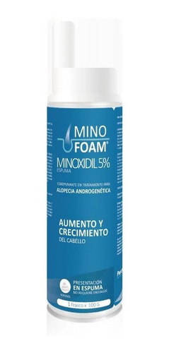 Minoxidil 5% En Espuma Mino Foam - g a $985