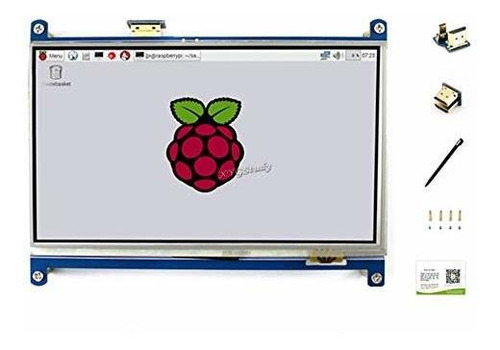 Monitor Táctil Hdmi 7  Para Raspberry Pi
