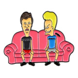 Beavis Y Butt-head - Pin Broche Dije Acero Retro 01