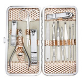 Zizzon Professional Nail Care Kit Para Manicura Con Estuche