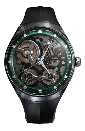 2es8a001 Reloj Bulova Accutron Dna Verde