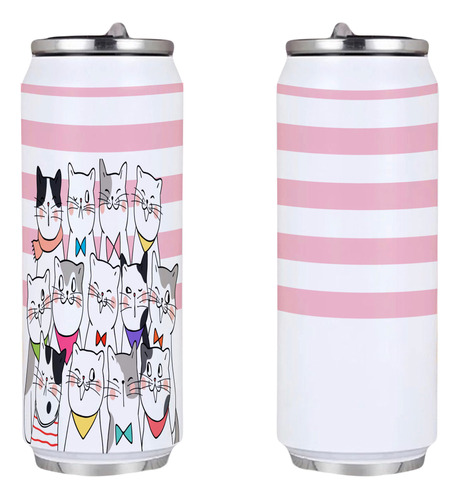 Termo Personalizado Cafe Gatitos 500 Ml