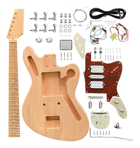 Fistrock Kit De Guitarra Electrica Diy Kit Para Principiante