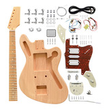 Fistrock Kit De Guitarra Electrica Diy Kit Para Principiante