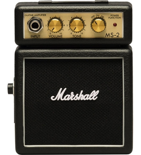 Mini Amplificador Guitarra Electrica Marshall  Ms-2 2 Watts 