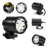 1 Pz Faro 6 Leds Moto Exploradoras Luz Auxiliar Sin Estrobo