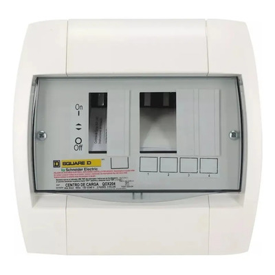 Schneider QOX Centro De Carga 2+4 Sp 1f 3h IP20 | Meses sin interés