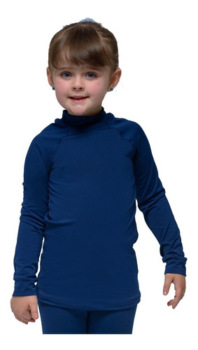 Conjunto Camisa Térmica + Calça Térmica Para Frio Infantil