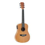 Violão Acústico Strinberg Forest Eletrico Fs2b Para Destros Mahogany Satin Acetinado Fosco