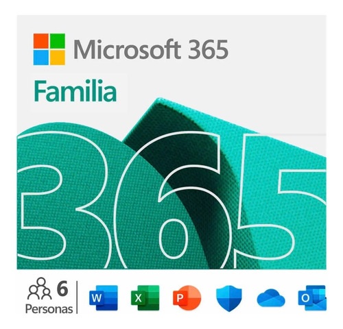 Pin Microsoft Office 365 Familia 15 Meses