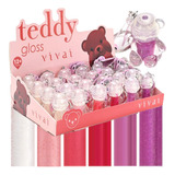 24 Lip Gloss Teddy 3203 - Box Vivai Atacado 