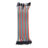 6 Line 40 Unids Multicolor Wire 40pin A , Breadboard Cables