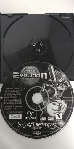 Evolution The World Of Sacred Device De Sega Dreamcast