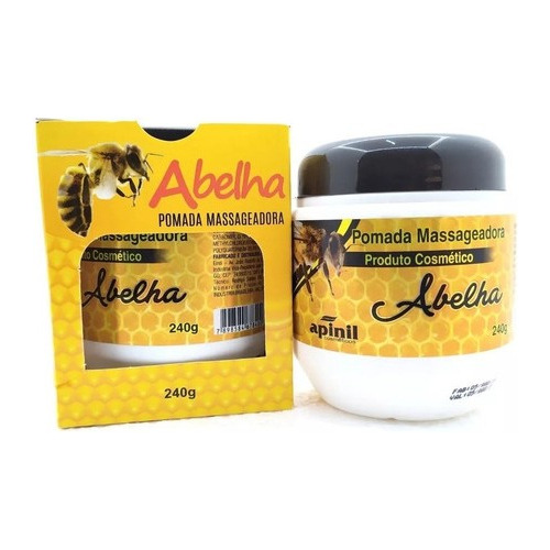 Caixa C\12 Pomada Abelha 240gr - Apinil