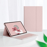 Funda Rosa Con Teclado Para Tablet Lenovo Tab M10 Plus (3.ª