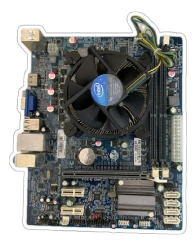 Placa Mãe P/ Pc Mw H61-h2 Ddr3 I5 2ªg Lga 1155  