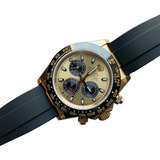 Reloj Rolex Automatico 40mm Daytona Zafiro Dorado Negro