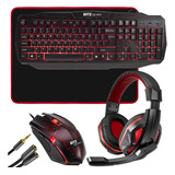 Kit De Accesorios Para Juegos Ritz Gear (rojo) | Paquete De 