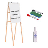 Flip Chart Retratil Regulavel Caneta/apagador Liquido Limpar