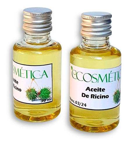 Aceite Vegetal De Ricino  X 30 Ml Ecosmetica