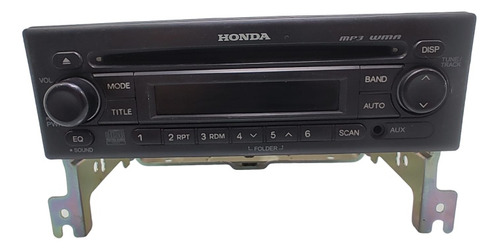 Rádio Cd Player Honda Fit 2009 A 2014 Original 