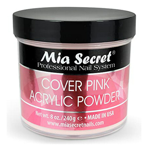 Polvo Acrílico Mia Secret Professional Nail System - Cover P