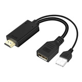 Cabo Adaptador Conversor Hdmi Para Displayport  Femea S196