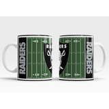 Taza Emparrillado Raiders De Las Vegas Raiders Nfl