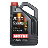 Motul 8100 X-clean Efe 5w-30 Synthetic Oil, 5-liter, 1 Pack