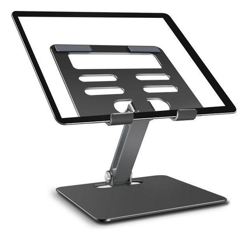 Base Soporte Tablet/iPad Aluminio Ajustable Plegable Portáti