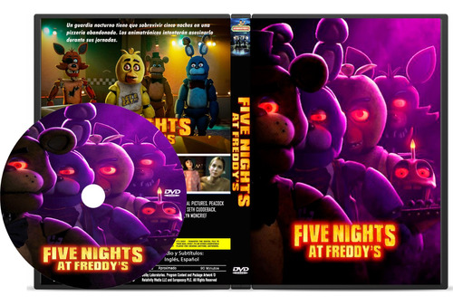 Dvd Five Nights At Freddy's  2023