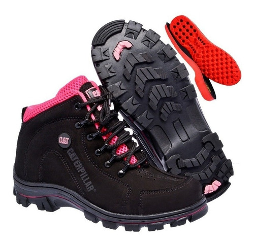 Coturno Bota Adventure Botinha Caterpillar Feminino Original