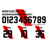 Tipografía Vectorizada River Plate 2023 2024