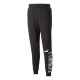 Pantalón Puma Moda Ess Block Camo Tr Cl Hombre Ng