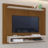 Mueble Panel Tv Varillado Flotante Para Living 