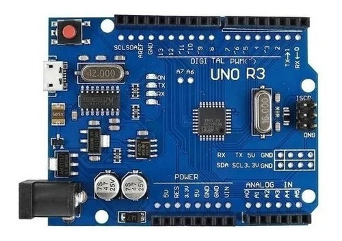 Placa Uno R3 Atmega 328 Smd Usb - Unoelectro