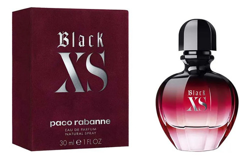 Perfume Importado Mujer Paco Rabanne Black Xs Edp - 30ml  