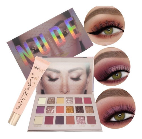 Paleta De Sombras De Ojos Nude