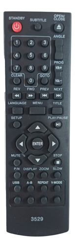 Control Remoto P/ Dvd Bgh Con Usb