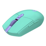 Mouse Sem Fio Logitech  Serie G Lightspeed G305 Azul-celeste