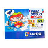 Block De Hojas Blancas Para Dibujar Y Pintar N° 5 Niños M357
