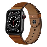 Correa Piel Premium Compatible Con Apple Watch 42/44mm A1x