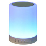 Parlante Altavoz Bluetooth Con Luz Recargable Mp3 Touch Lamp